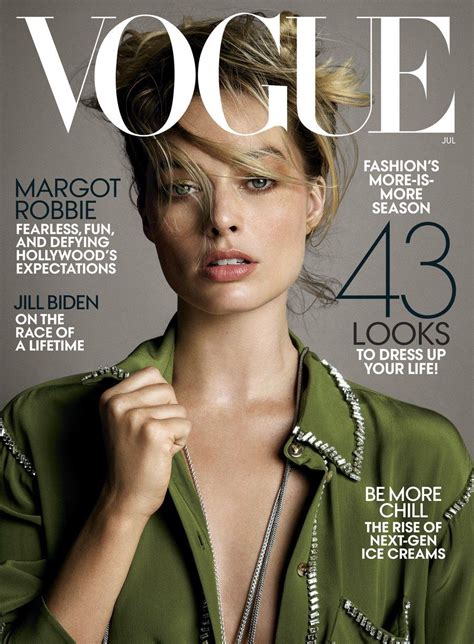 Margot Robbie Vogue Cover, Photographed by Inez .